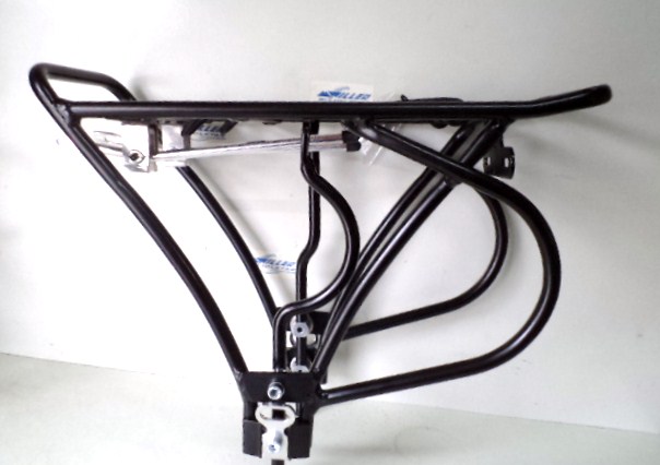 PARRILLA 26 - 29 MTB PARA DISCO AJUSTABLE NEGRA
