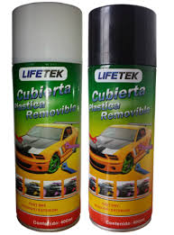 PINTURA SPRAY PLASTICA REMOVIBLE 400 ML FLUORESCENTE