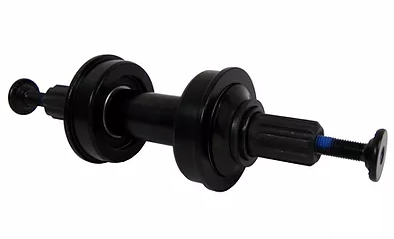 EJE MOTOR 8 ESTRIAS 19MM SISTEMA AMERICANO CON RODAMIENTO CORRIENTE 