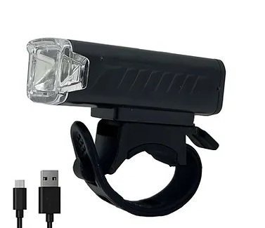 LUZ DELANTERA 3 MODOS RECARGABLE