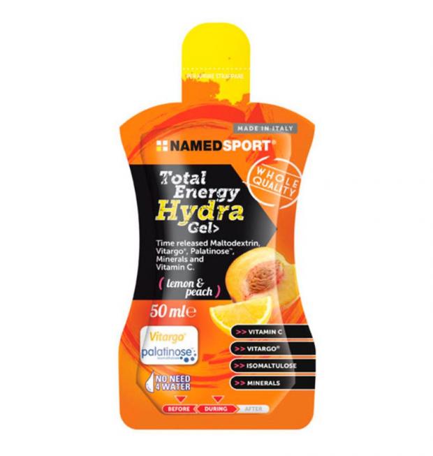 TOTAL ENERGY HYDRA GEL LEMON & PEACH 50ML